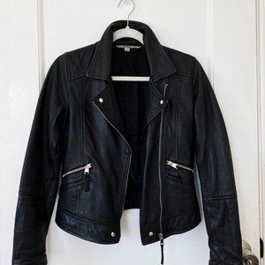 SOLD. ZARA Real Leather Jacket, Click for Details